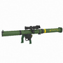 rocket launcher aa5 3d model