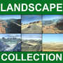3d model landscape desert mountains terrains