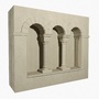 3d wall recess