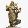 budha statue 3d model