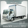 isuzu npr cargo truck 3d 3ds