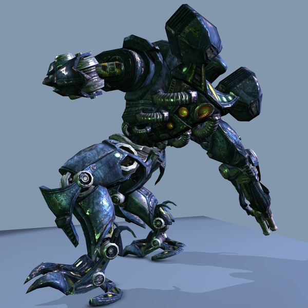 assault robot obj - Mech, Heavy Assault Robot.... by beyond3D