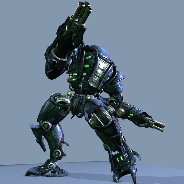 assault robot obj - Mech, Heavy Assault Robot.... by beyond3D