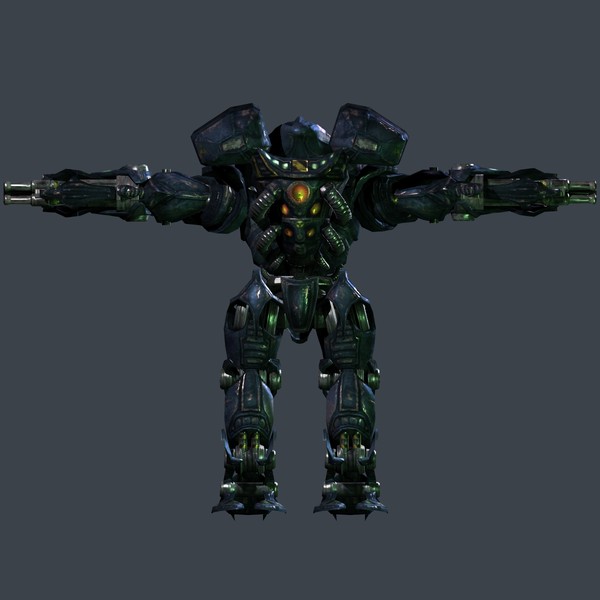 assault robot obj - Mech, Heavy Assault Robot.... by beyond3D