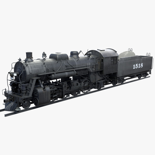 steam train fbx - Steam Train... by Maya2011
