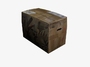 3d model gameready cardboard box