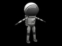 3d astronaut man model