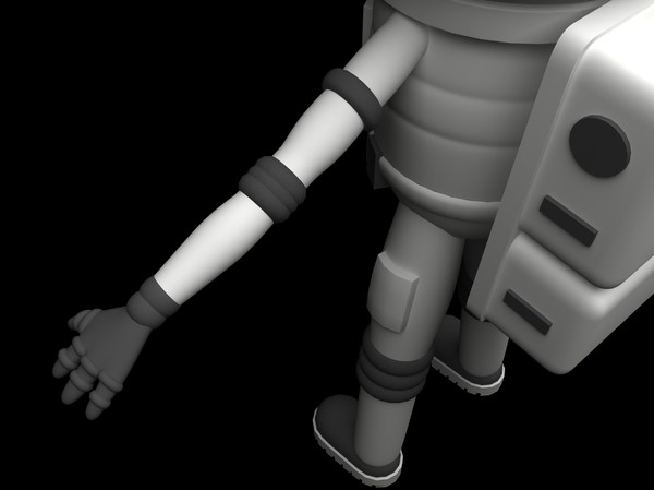 3d astronaut man model - Astronaut... by Rodrigues_DDD