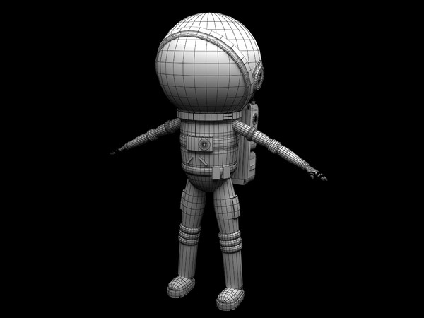 3d astronaut man model - Astronaut... by Rodrigues_DDD