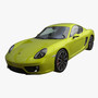 porsche cayman s 2013 3d model