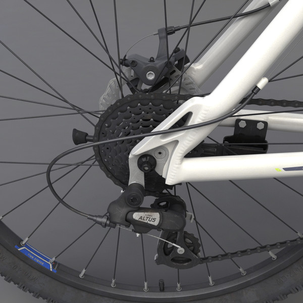 3d realistic mountain bike modeled - Mountain Bike 3d Model... by Bitmapworld