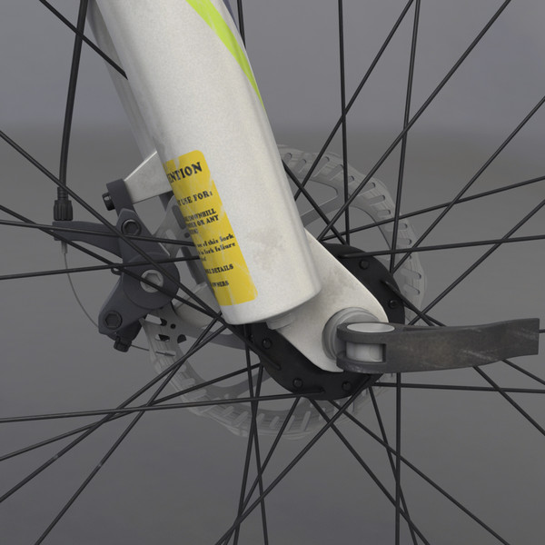 3d realistic mountain bike modeled - Mountain Bike 3d Model... by Bitmapworld