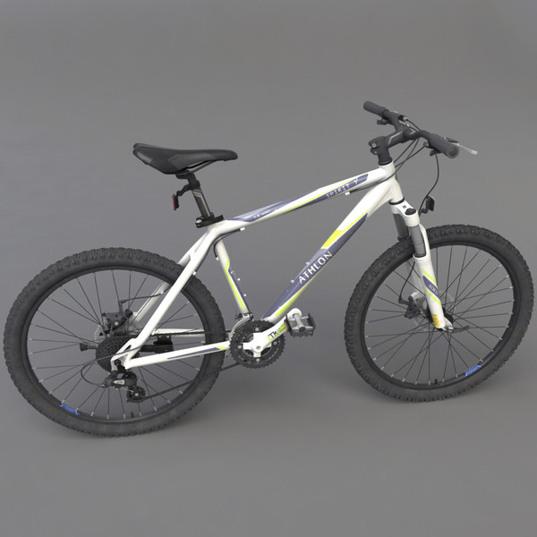 3d realistic mountain bike modeled - Mountain Bike 3d Model... by Bitmapworld