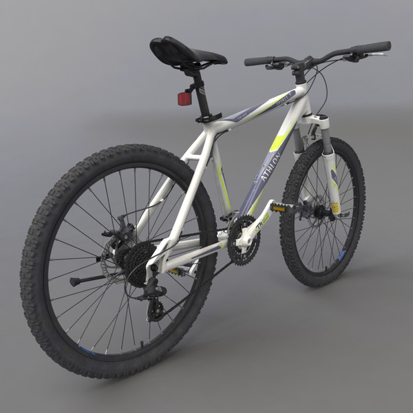 3d realistic mountain bike modeled - Mountain Bike 3d Model... by Bitmapworld