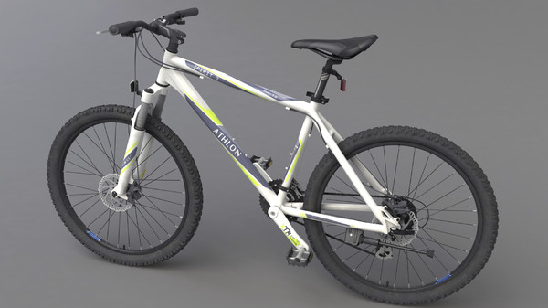 3d realistic mountain bike modeled - Mountain Bike 3d Model... by Bitmapworld