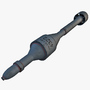 rpzb rocket military 3d c4d