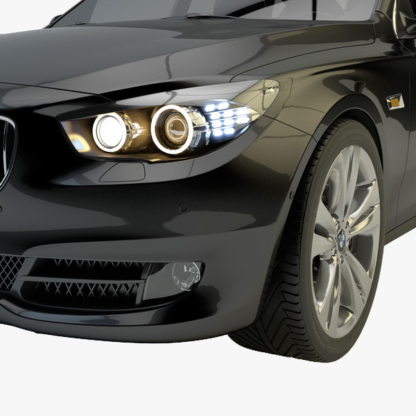 bmw gt 550 3d model - BMW GT 550... by HGT