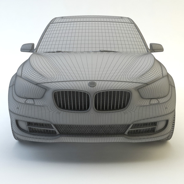 bmw gt 550 3d model - BMW GT 550... by HGT