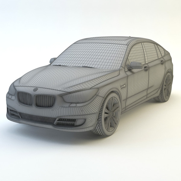 bmw gt 550 3d model - BMW GT 550... by HGT