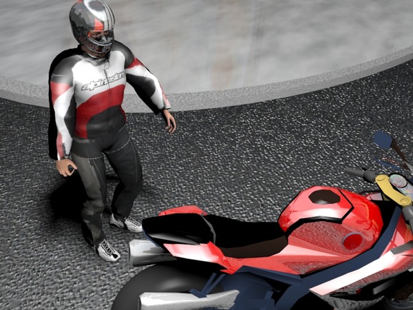 3dsmax racer moto - MotoRacer... by artem005