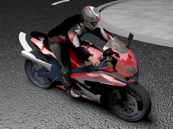 3dsmax racer moto - MotoRacer... by artem005