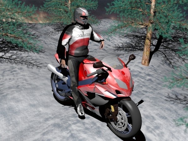 3dsmax racer moto - MotoRacer... by artem005