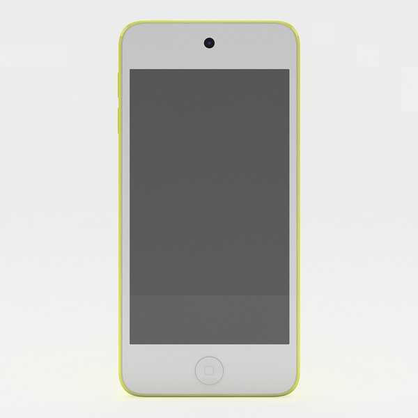 generation ipod touch obj - Ipod Touch Generation 5th Green... by 3d_molier