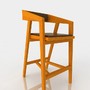 maya bar stool leather