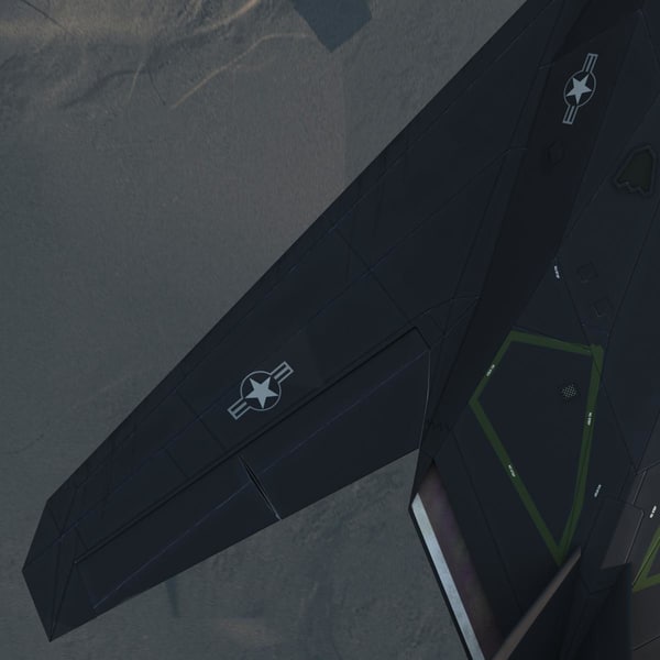 3ds max jet fighters rigged f 117 - Jet Fighters Rigged Collection... by 3d_molier
