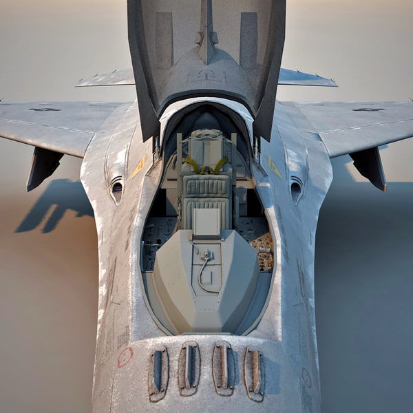 3ds max jet fighters rigged f 117 - Jet Fighters Rigged Collection... by 3d_molier