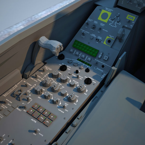 3ds max jet fighters rigged f 117 - Jet Fighters Rigged Collection... by 3d_molier