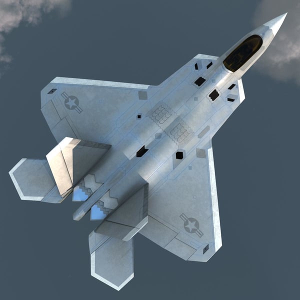 3ds max jet fighters rigged f 117 - Jet Fighters Rigged Collection... by 3d_molier