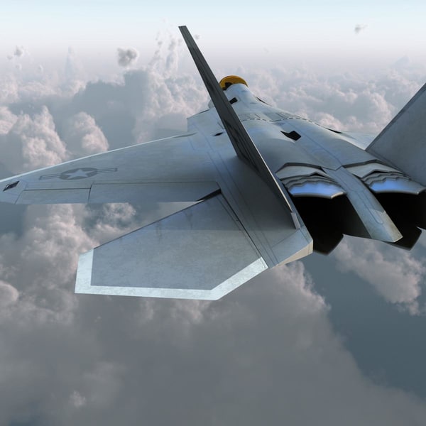 3ds max jet fighters rigged f 117 - Jet Fighters Rigged Collection... by 3d_molier