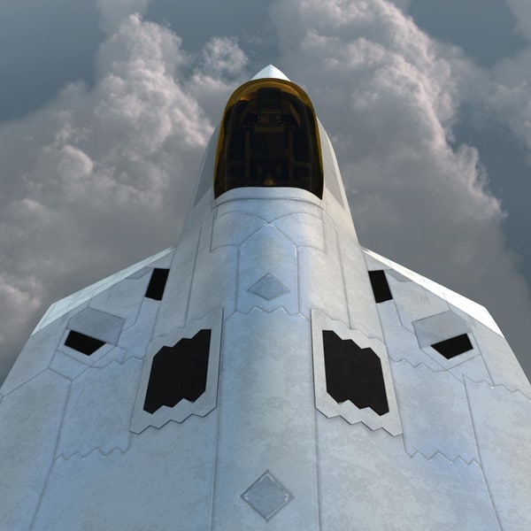 3ds max jet fighters rigged f 117 - Jet Fighters Rigged Collection... by 3d_molier