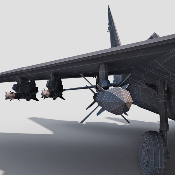 3ds max jet fighters rigged f 117 - Jet Fighters Rigged Collection... by 3d_molier