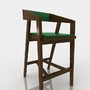 bar stool leather model