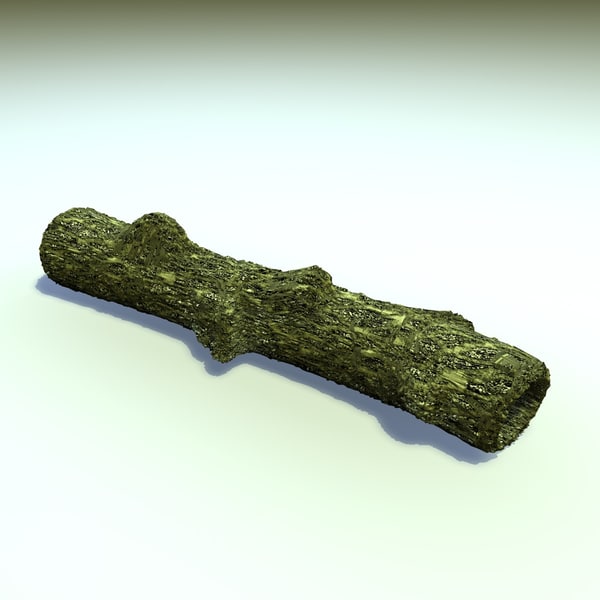 3d model moss covered hollow old tree - Moss Covered Hollow Tree Trunk... by Carrara1