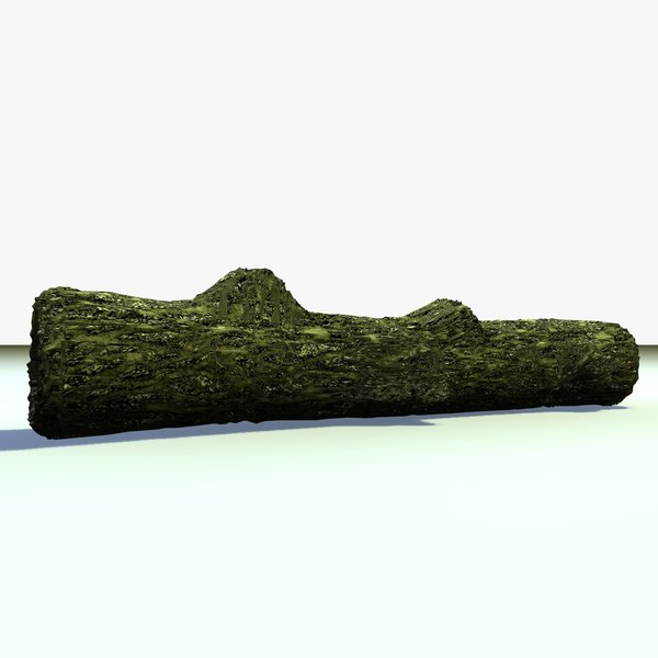 3d model moss covered hollow old tree - Moss Covered Hollow Tree Trunk... by Carrara1