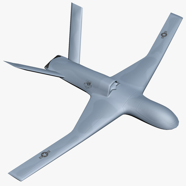 general atomics avenger predator 3d model - General Atomics Avenger Predator C Mid Poly... by dimosbarbos