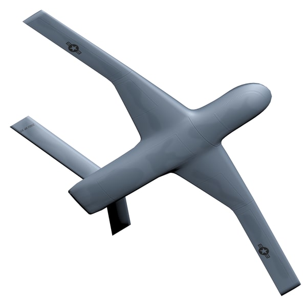 general atomics avenger predator 3d model - General Atomics Avenger Predator C Mid Poly... by dimosbarbos