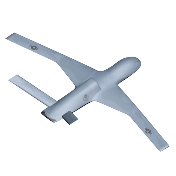 general atomics avenger predator 3d model - General Atomics Avenger Predator C Mid Poly... by dimosbarbos