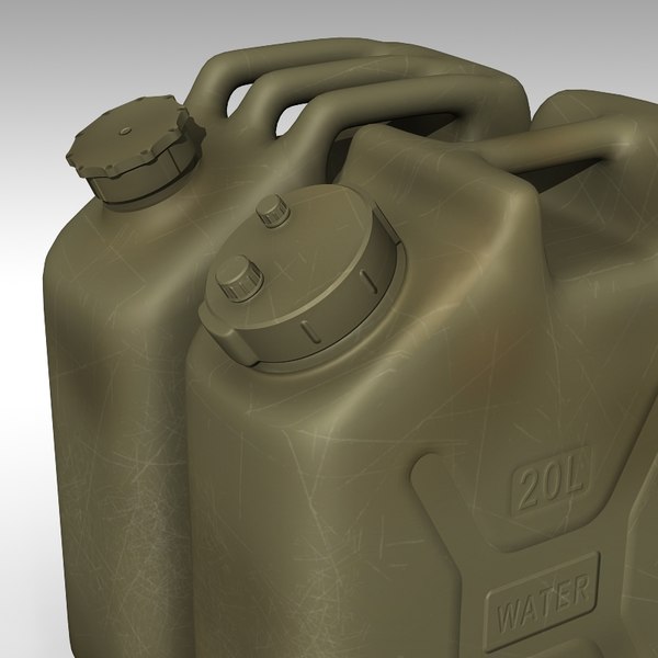 3d model jerry - Jerry Cans... by ne3w2