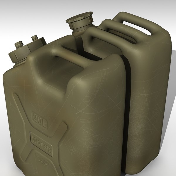 3d model jerry - Jerry Cans... by ne3w2