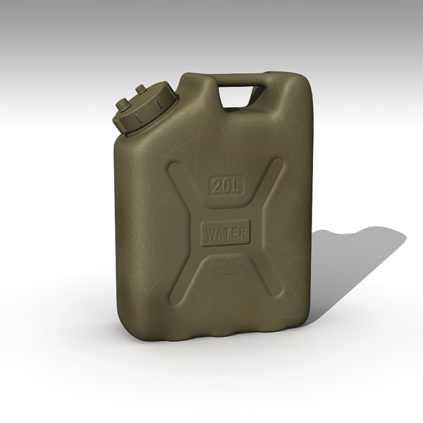 3d model jerry - Jerry Cans... by ne3w2