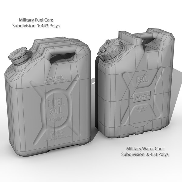 3d model jerry - Jerry Cans... by ne3w2
