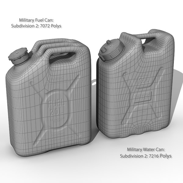 3d model jerry - Jerry Cans... by ne3w2