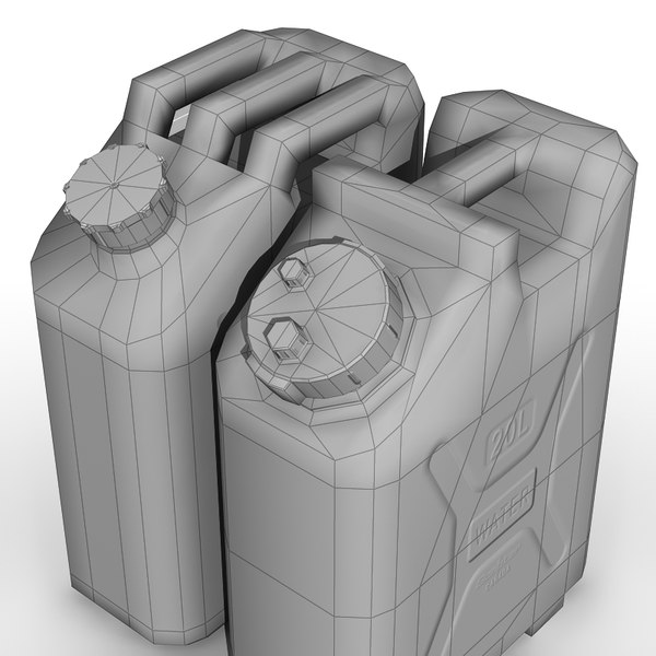 3d model jerry - Jerry Cans... by ne3w2