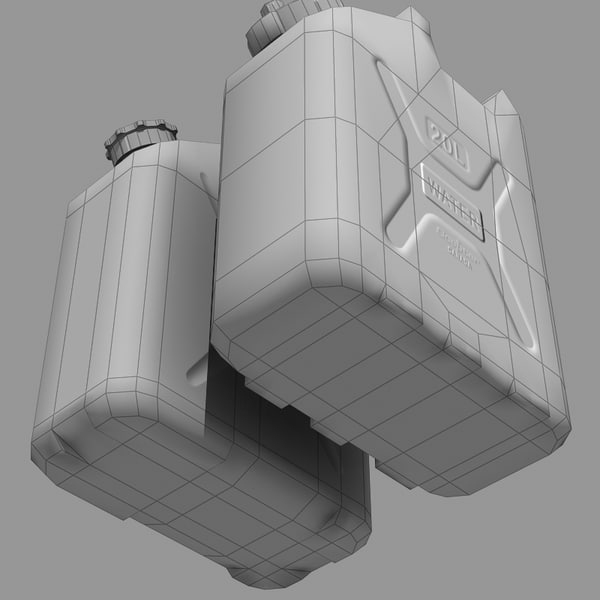 3d model jerry - Jerry Cans... by ne3w2