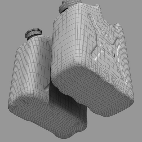 3d model jerry - Jerry Cans... by ne3w2