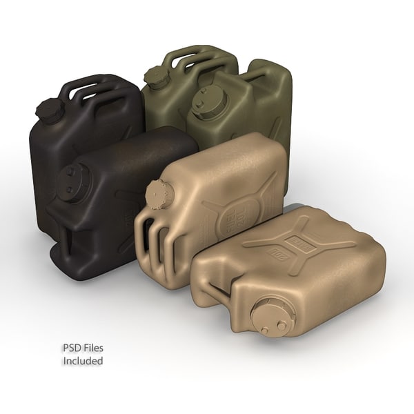 3d model jerry - Jerry Cans... by ne3w2